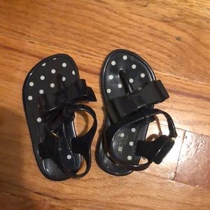 Baby girl Gap jelly bow sandals